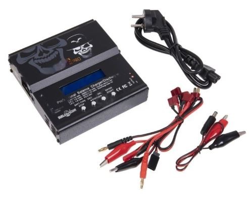 [244831] CARGADOR BALANCEADOR B6 PRO DUEL CODE CON TRANSFORMADOR DE CORRIENTE