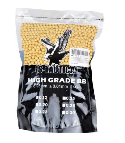 BALL PELLETS 0.12G YELLOW (JS-TACTICAL)