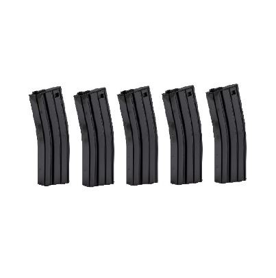 [242998] ARCTURUS CARGADOR M4 STEEL QPQ 30/135RDS VARIABLE MAG PACK DE 5