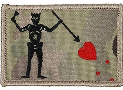 [246361] TMC BLACKBEARD VELCRO PATCH (MULTICAM)