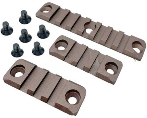 [246538] FOUR RIFLE ALUMINUM RAIL SET FOR GEISSELE STYLE HANDGUARD (T