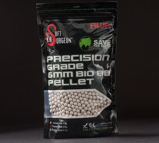 [246804] RWA PLA BIO-DEGRADABLE PRECISION GRADE 0.28G BBS (2000RDS)