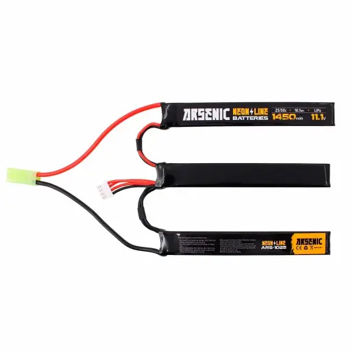 [249508] BATERIA ARSENIC PRO LIPO 11.1V 1450MAH 25C/50C 3STICK NEGRA