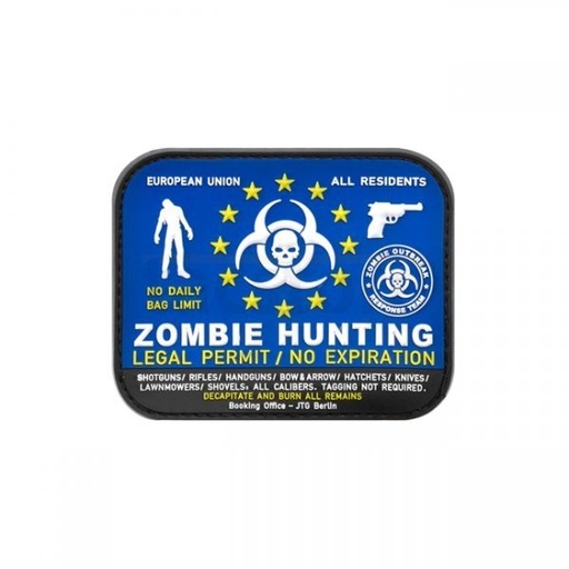 [251044] ZOMBIE HUNTER RUBBER PATCH