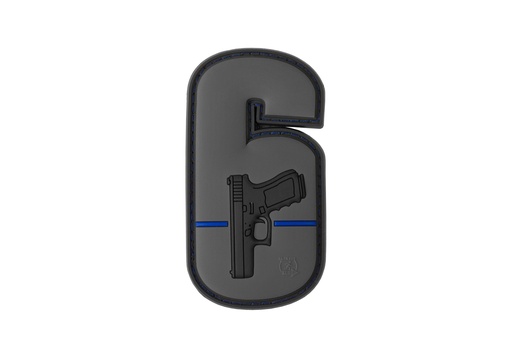 [250382] WATCH YOUR SIX RUBBER PATCH