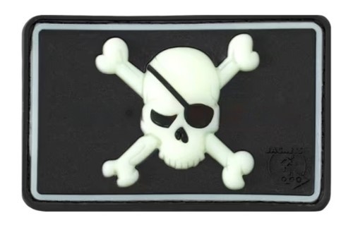 [250429] PIRATE SKULL RUBBER PATCH
