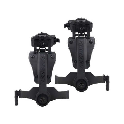 [250825] ZTAC TACTICAL COMTAC HEADSET BRACKETS FOR ARC RAILS BLACK