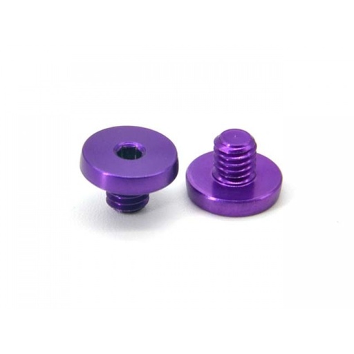 [253260] AIP 7075 ALUMINUM GRIP SCREWS TYPE 5 FOR TM 5.1/4.3 PURPLE