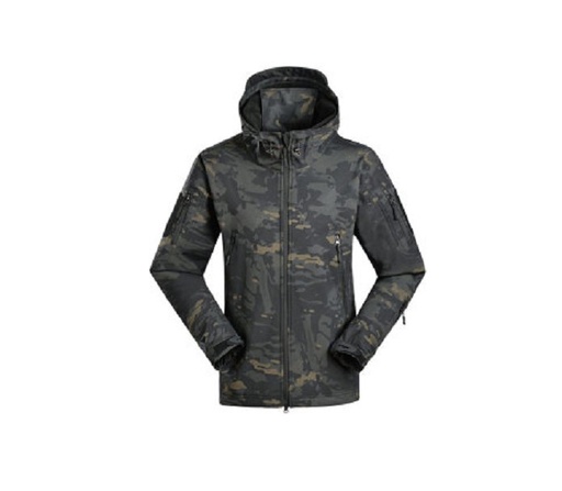 [256810] HAN WILD CHAQUETA SHARK SKIN SOFT SHELL - MCBK XL