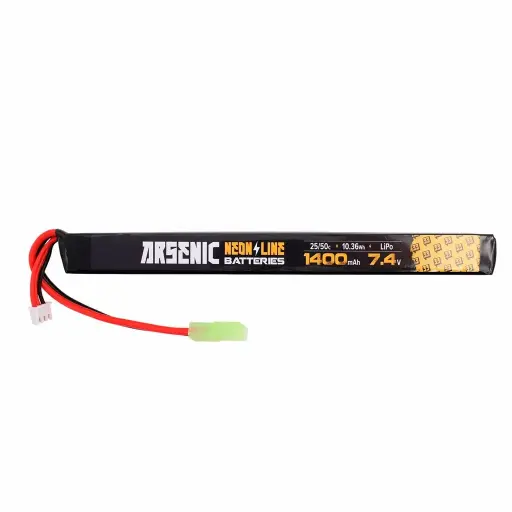 [257152] BATERIA ARSENIC PRO LIPO 7.4V 1400MAH 25C/50C 1STICK NEGRA