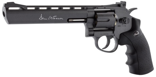 [262293] DAN WESSON REVOLVER 8 INCHES BLACK LOW POWER