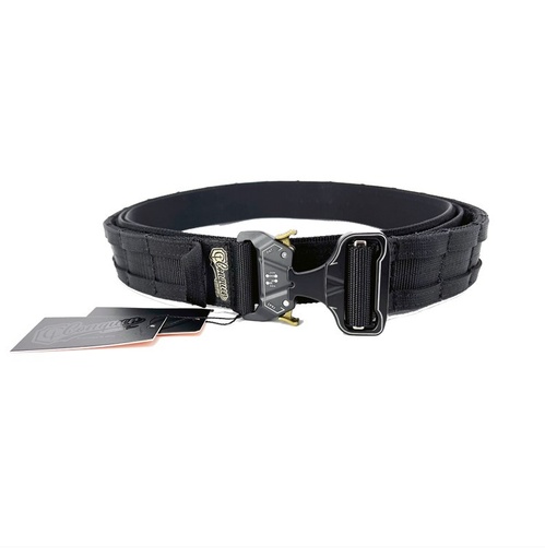 [261685] CONQUER DOUBLE BELT 125CM BK