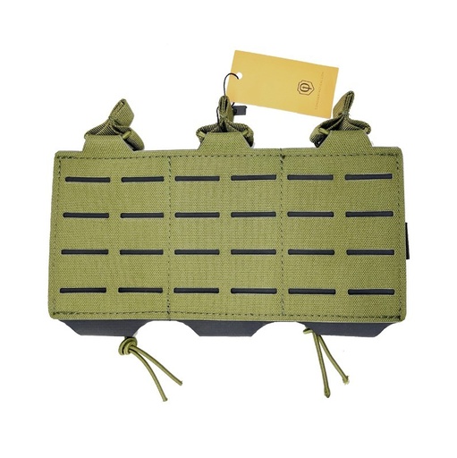 [265805] CONQUER TRIPLE RIFLE MAG POUCH OD