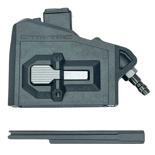 [266628] CTM FUKU-2 M4 HPA ADAPTER FOR G17 & AAP01 GAS PISTOL (BLACK/SILVER)