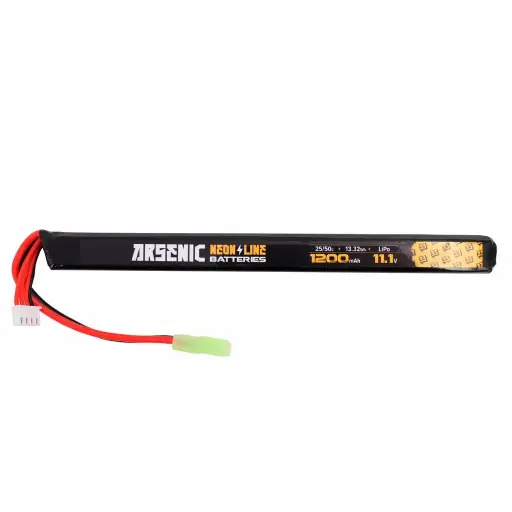 [267984] BATERIA ARSENIC PRO LIPO 11.1V 1200MAH 25C/50C 1STICK NEGRA