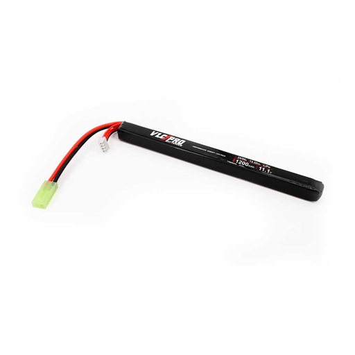 [267984] BATERIA VLC PRO LIPO 11.1V 1200MAH 25C/50C 1STICK NEGRA