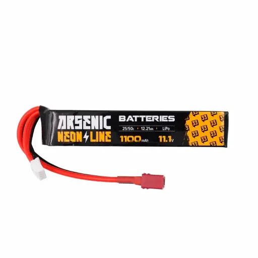 LIPO 11.1V 1100MAH 25C/50C 1STICK T-DEAN (ARSENIC)