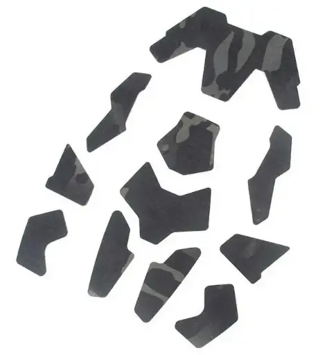 SET DE CUBIERTAS PARA VELCROS DE CASCO (FMA)