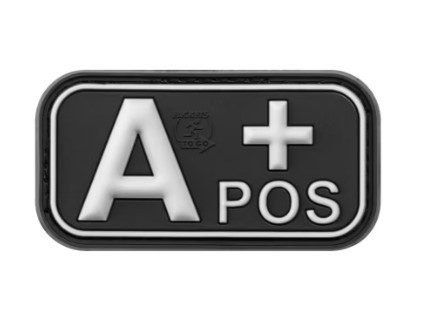 [273480] BLOODTYPE RUBBER PATCH A POS