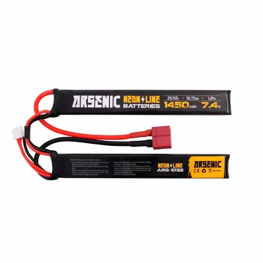 [274036] BATERIA VLC PRO LIPO 7.4V 1450MAH 25C/50C 2STICK T-DEAN