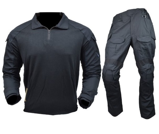 [274104] JS-TACTICAL COMBAT SUIT JS-WARRIOR BLACK TALLA S
