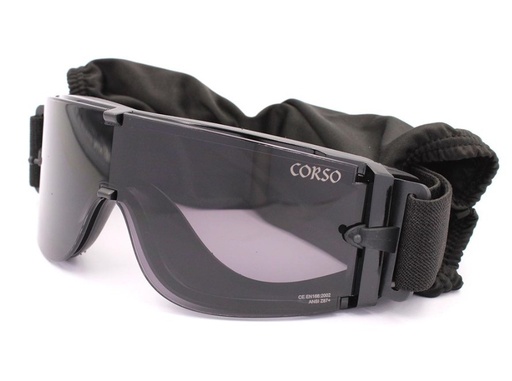 [CRS-350100-BK] GAFA CORSO REVENGE MK800 3 LENTES NEGRA