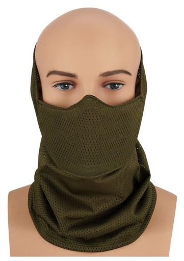 [276597] CYGNUS ARMORY FACE WARRIOR DEFENDER OLIVE