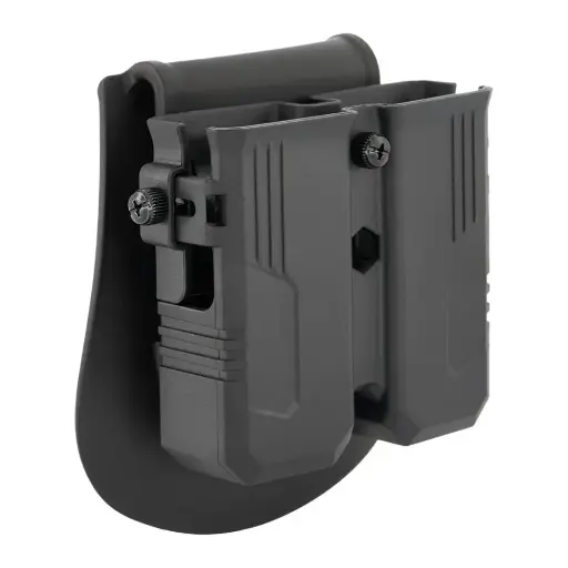 PORTACARGADOR UNIVERSAL DOBLE DE POLIMERO (DRAGONPRO)