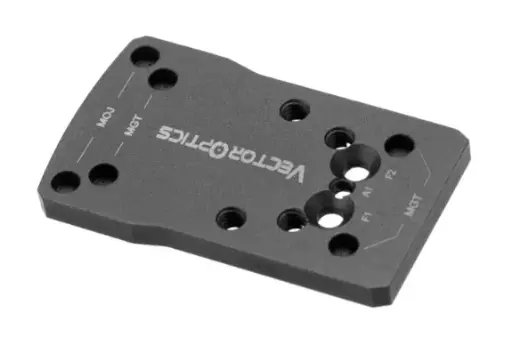 [12844606000] 2-in-1 Adapter For Glock Pistols MOJ / RMR and MGT / RMR Vector Optics